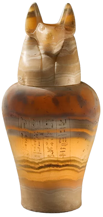 a canopic jar