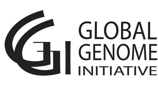 Black text showing "GGI - Global Genome Initiative"