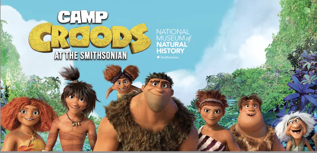 Camp Croods at the Smithsonian